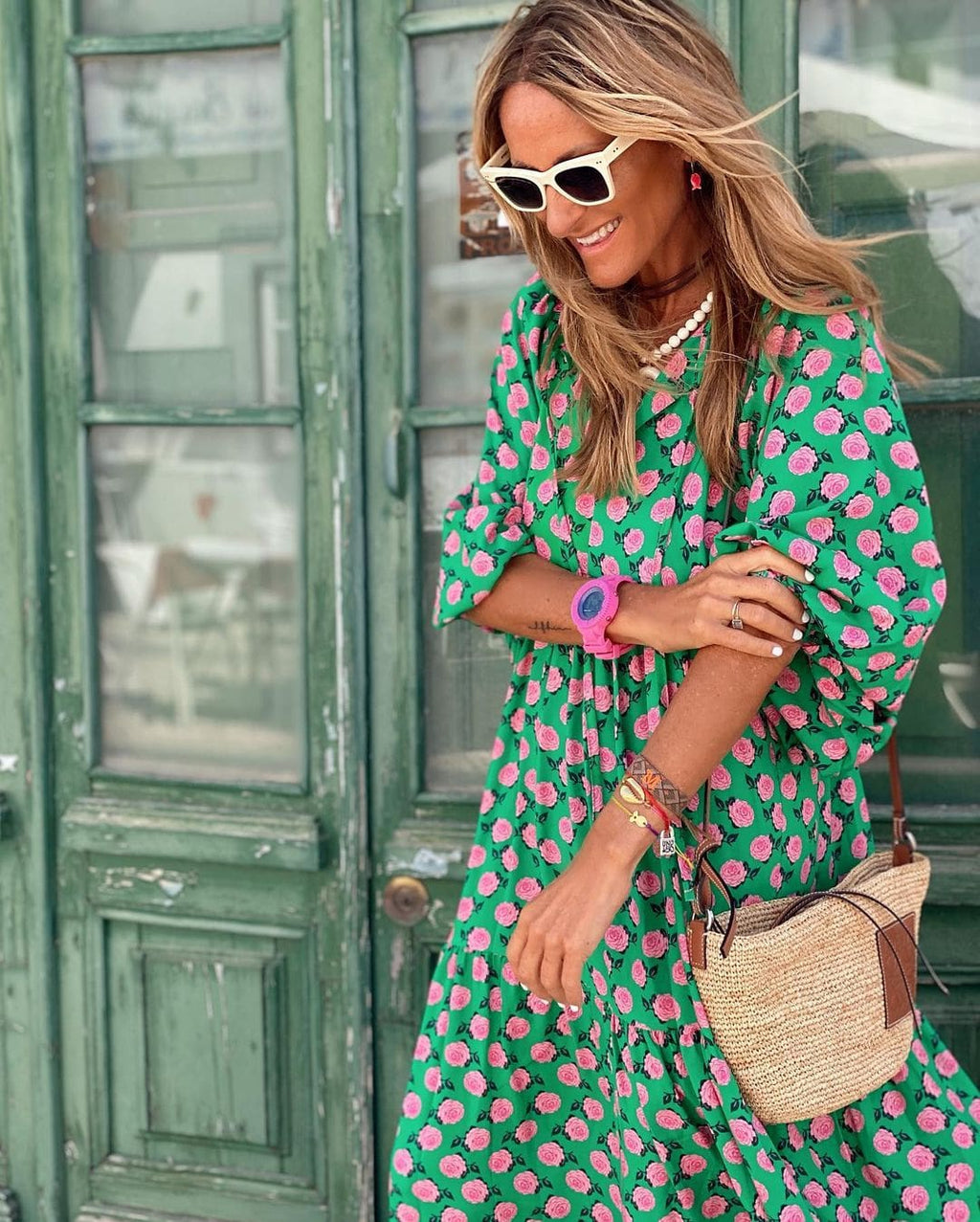 Galilea | Elegant Spring Maxi Dress