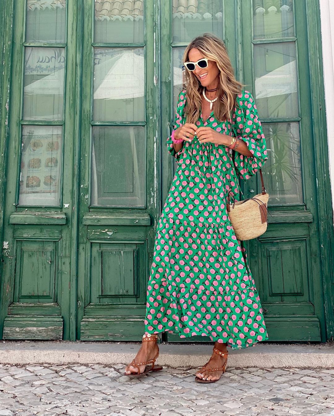 Galilea | Elegant Spring Maxi Dress