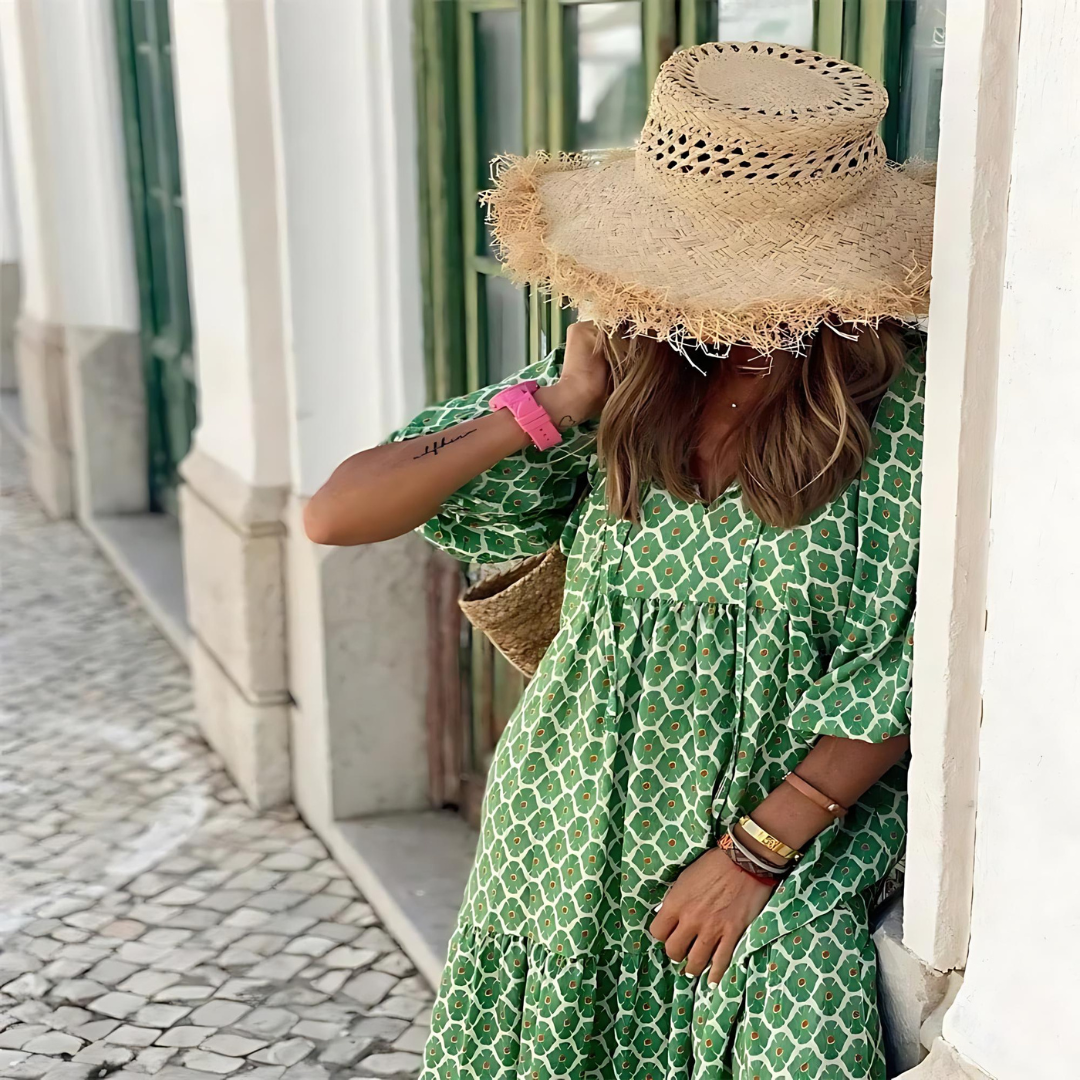 Galilea | Elegant Spring Maxi Dress